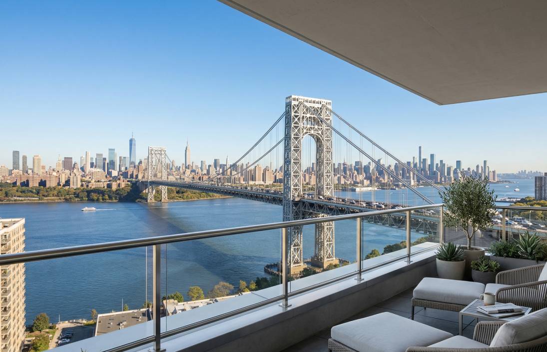 Fort Lee NJ George Washington Bridge - moving to Bergen County NJ